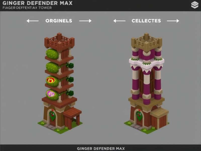 Ginger Defender Max Tower Types